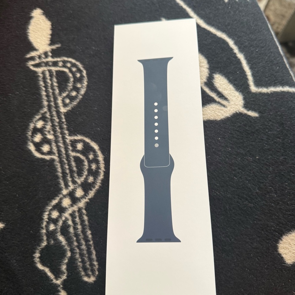 Apple Blue Wristband